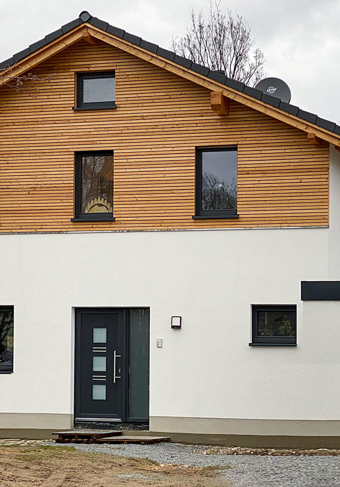 Aussenverkleidung aus Holz